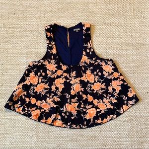 Charlotte Russe flowy top